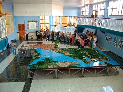 Maqueta de la Ciudad de Santiago de Cuba