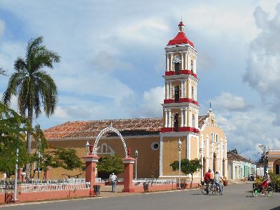 Parque José Martí en Remedios